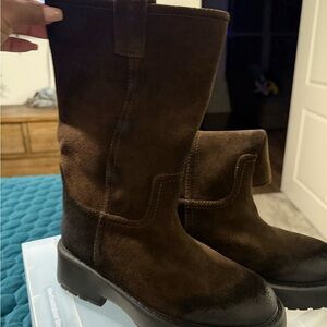 Jeffrey Campbell Brown Ankle Boots
